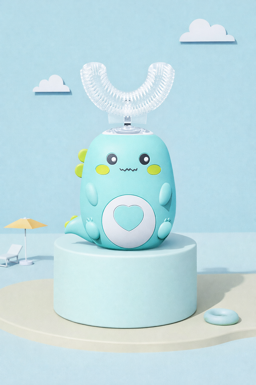 Brosse à dents automatique U-Shape® pour enfants